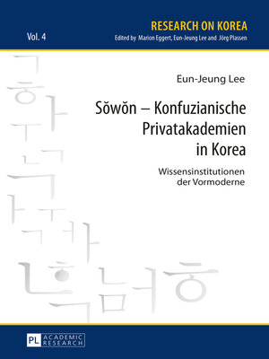 cover image of Sŏwŏn  Konfuzianische Privatakademien in Korea